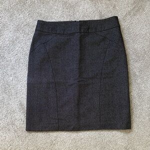 Banana Republic Charcoal Pencil Skirt